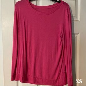 Women Boyfriend Sweater XS Extra Small Pink Zyia Active